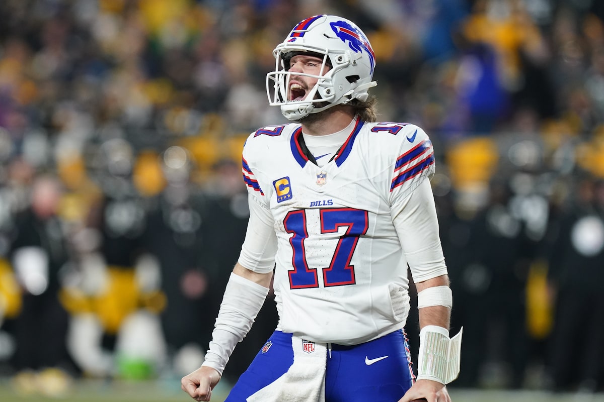 Josh Allen établit une marque de carrière pour avoir précipité les touchés par un QB alors que les Bills écrasent les Steelers sous le choc