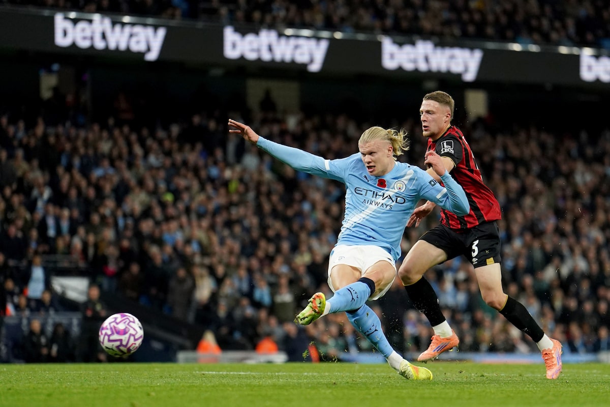 La paire de buts de Haaland permet à Man City de gagner