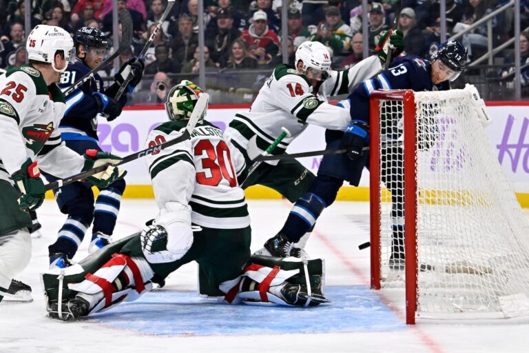 Le Wild du Minnesota bat les Jets de Winnipeg 3-0 grâce à une performance de gardien remarquable