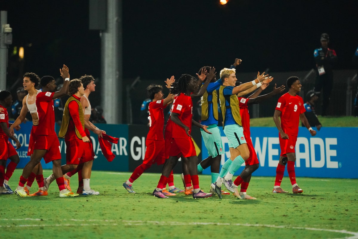 Les Canadiens enregistrent leur toute première victoire à la Coupe du Monde U-17 de la FIFA