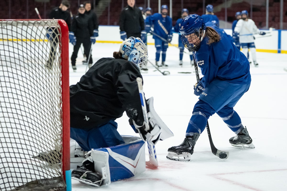 Les Goldeneyes de Vancouver de la PWHL ouvrent avec joie leur tout premier camp d'entraînement