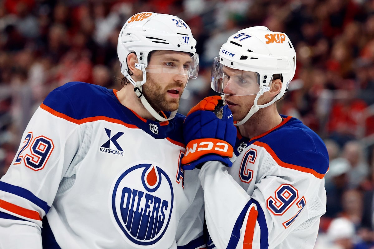 Les Oilers battent les Hurricanes 4-3 avec le but de Draisaitl OT