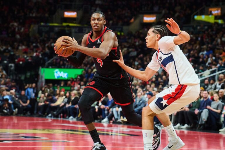 Les Raptors accèdent aux huitièmes de finale de la Coupe NBA avec une victoire de 140-110 contre les Wizards