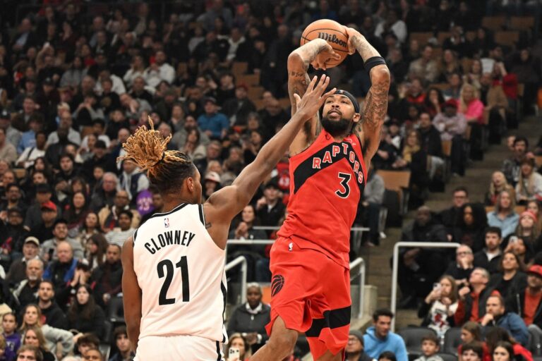 Les Raptors battent les Nets pour remporter une septième victoire consécutive