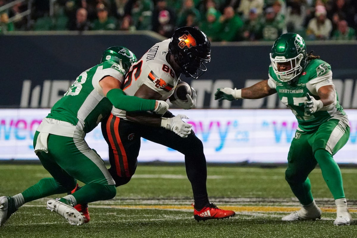 Les Roughriders et les Lions se préparent à s’affronter dans la froide finale de la Division Ouest