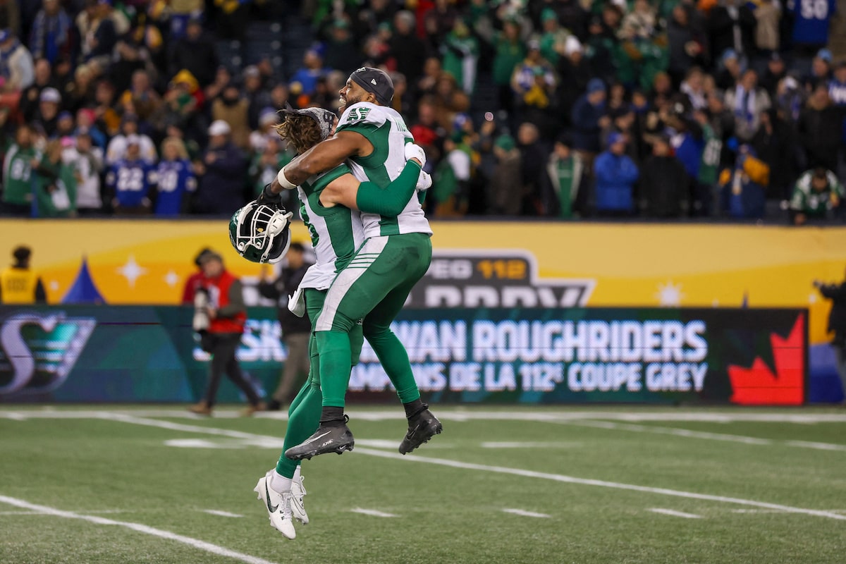 Les Roughriders remportent la Coupe Grey grâce à une victoire de 25-17 contre les Alouettes