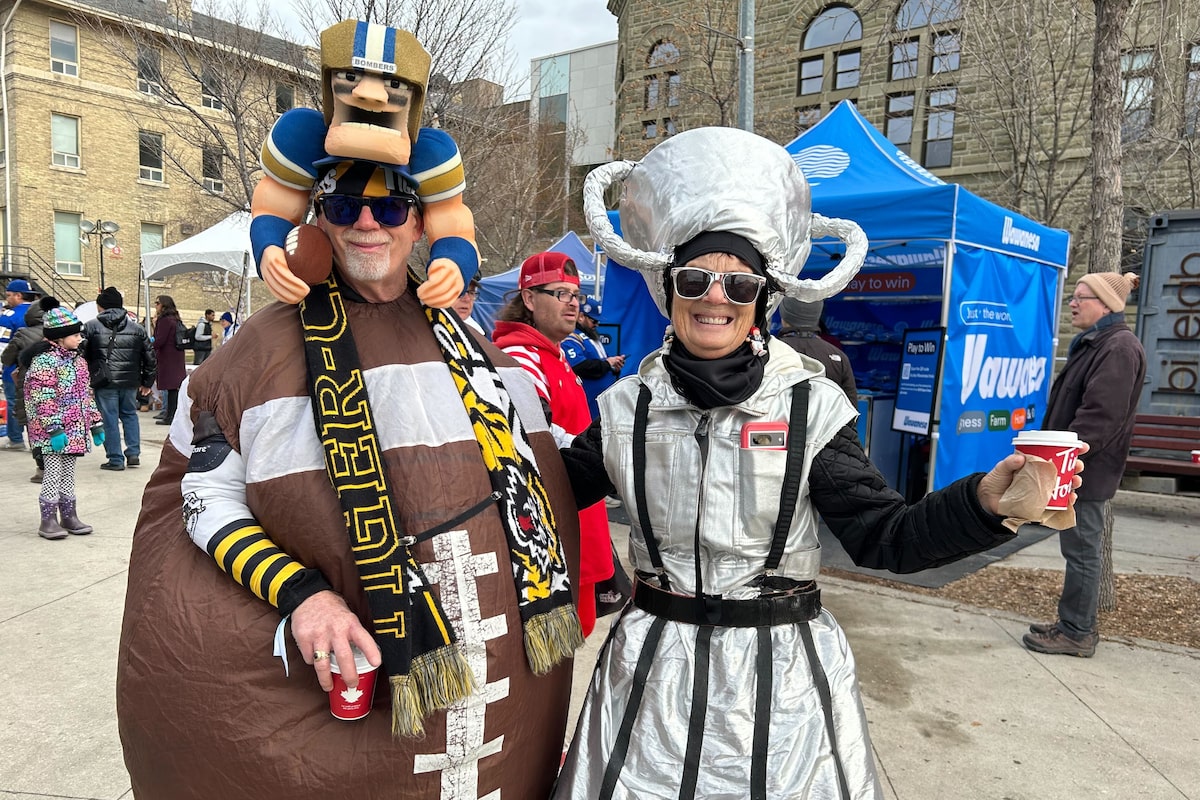 Les superfans de la LCF se rendent à Winnipeg avant la Coupe Grey