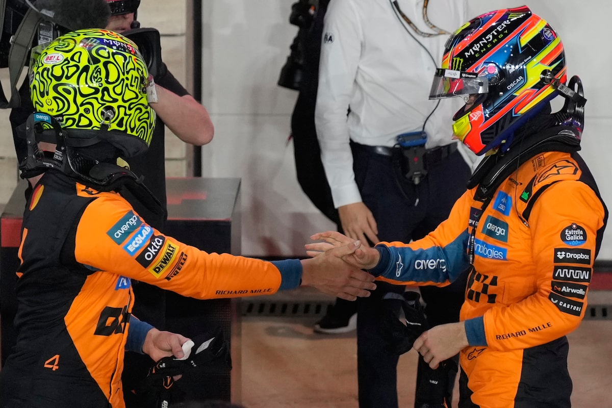 Piastri décroche la pole pour la course de sprint du GP du Qatar avec Norris troisième et Verstappen sixième