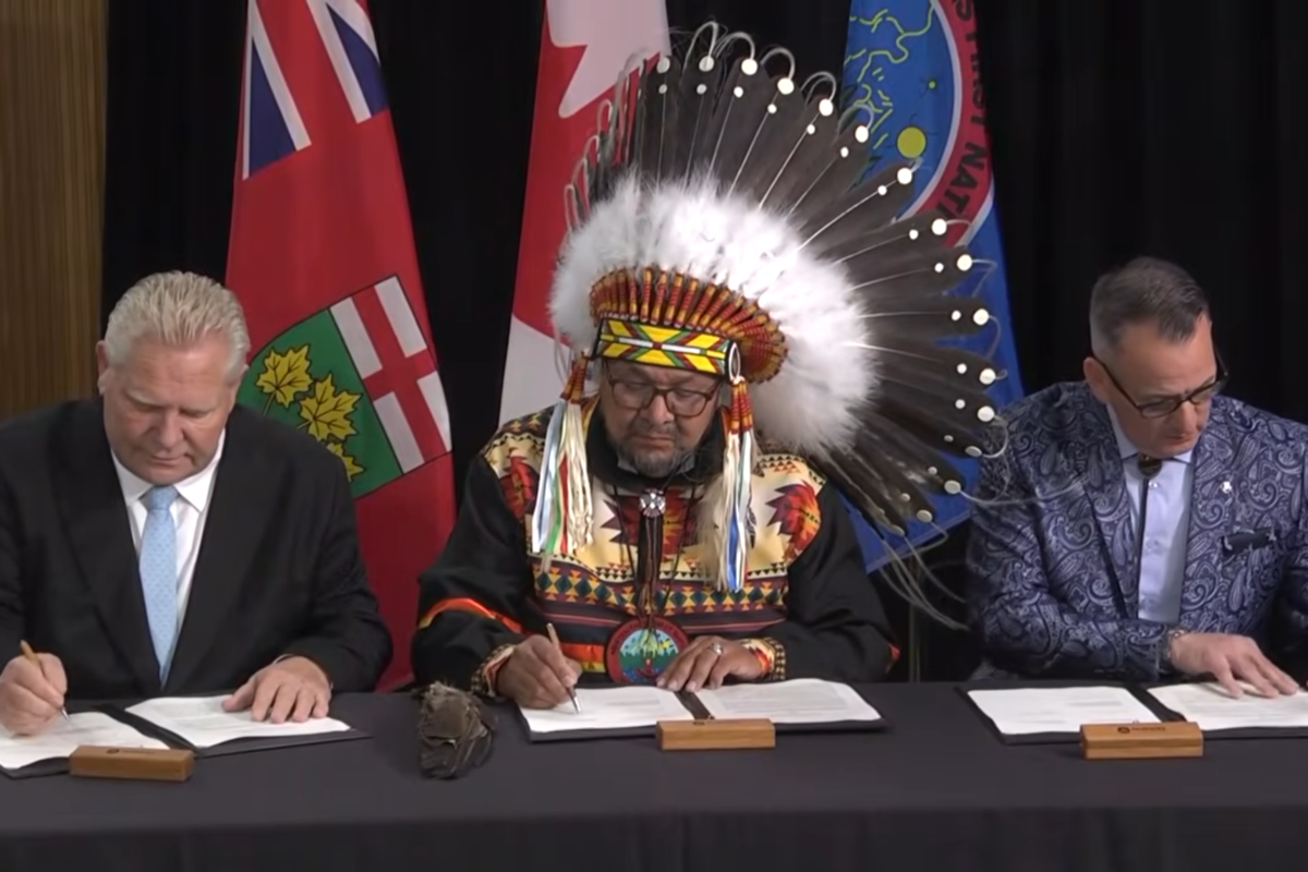 Un accord marquant pour Marten Falls qui rapproche l'Ontario du Cercle de feu