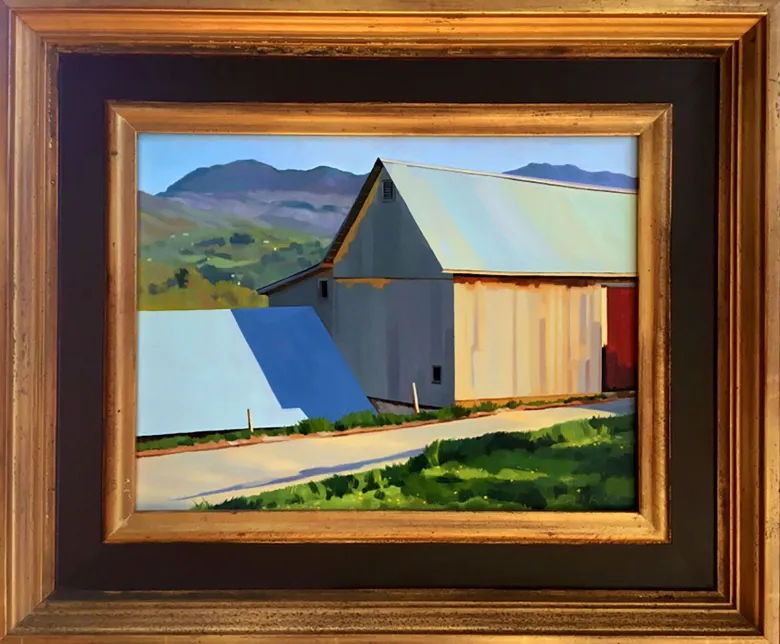 « Pignon de la ferme Percy » de Kathleen Kolb