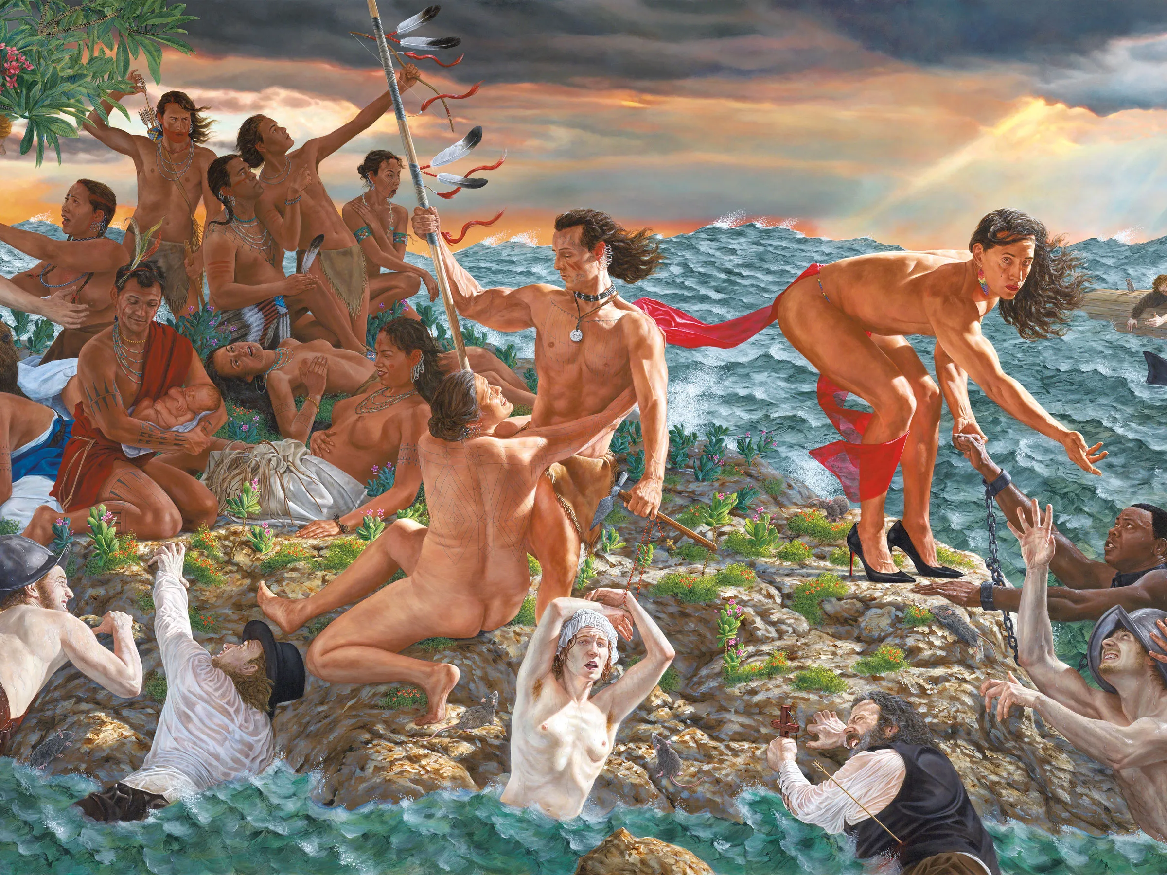 Peintures monumentales queer et d'histoire autochtone de Kent Monkman