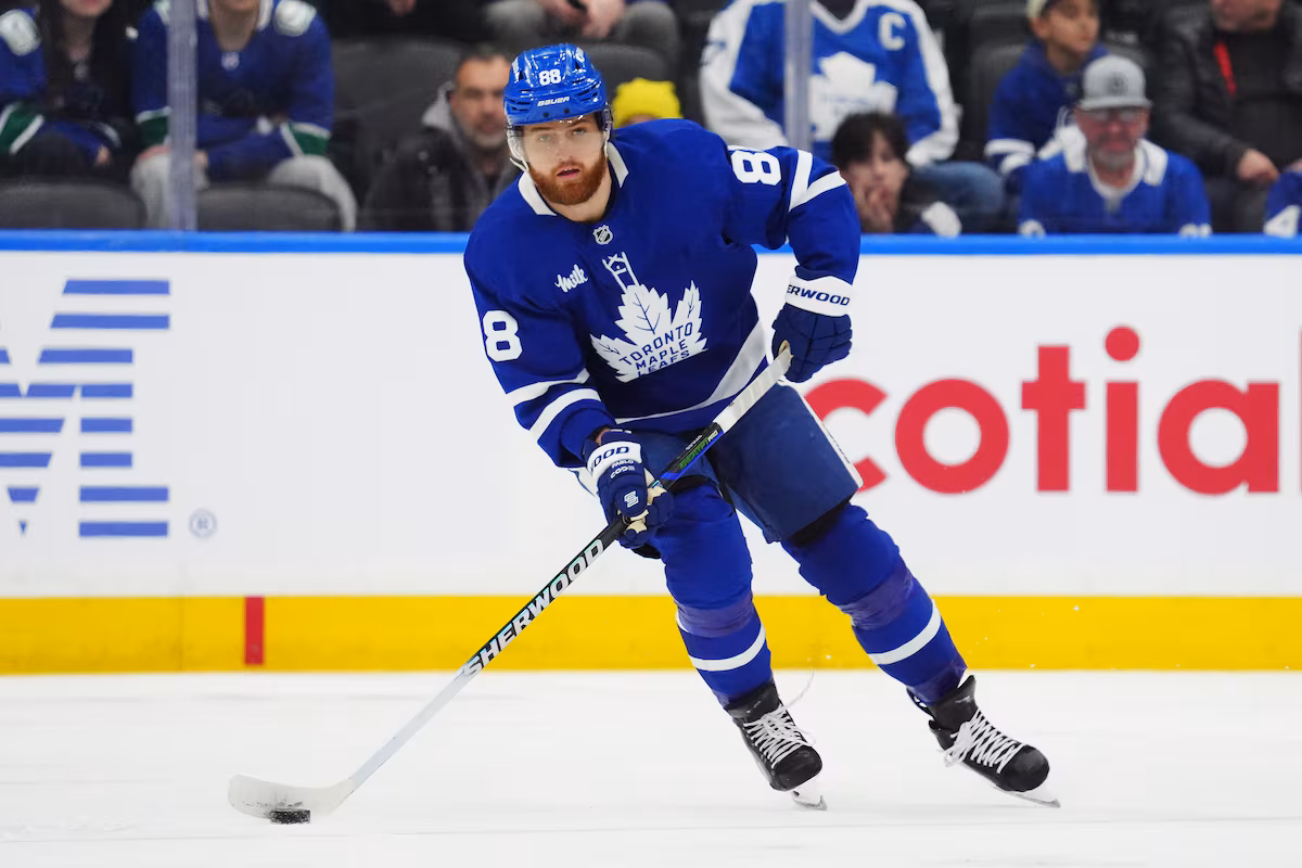 Il n'y a pas de meilleure représentation de la relation des Leafs avec Toronto que le doigt de Nylander
