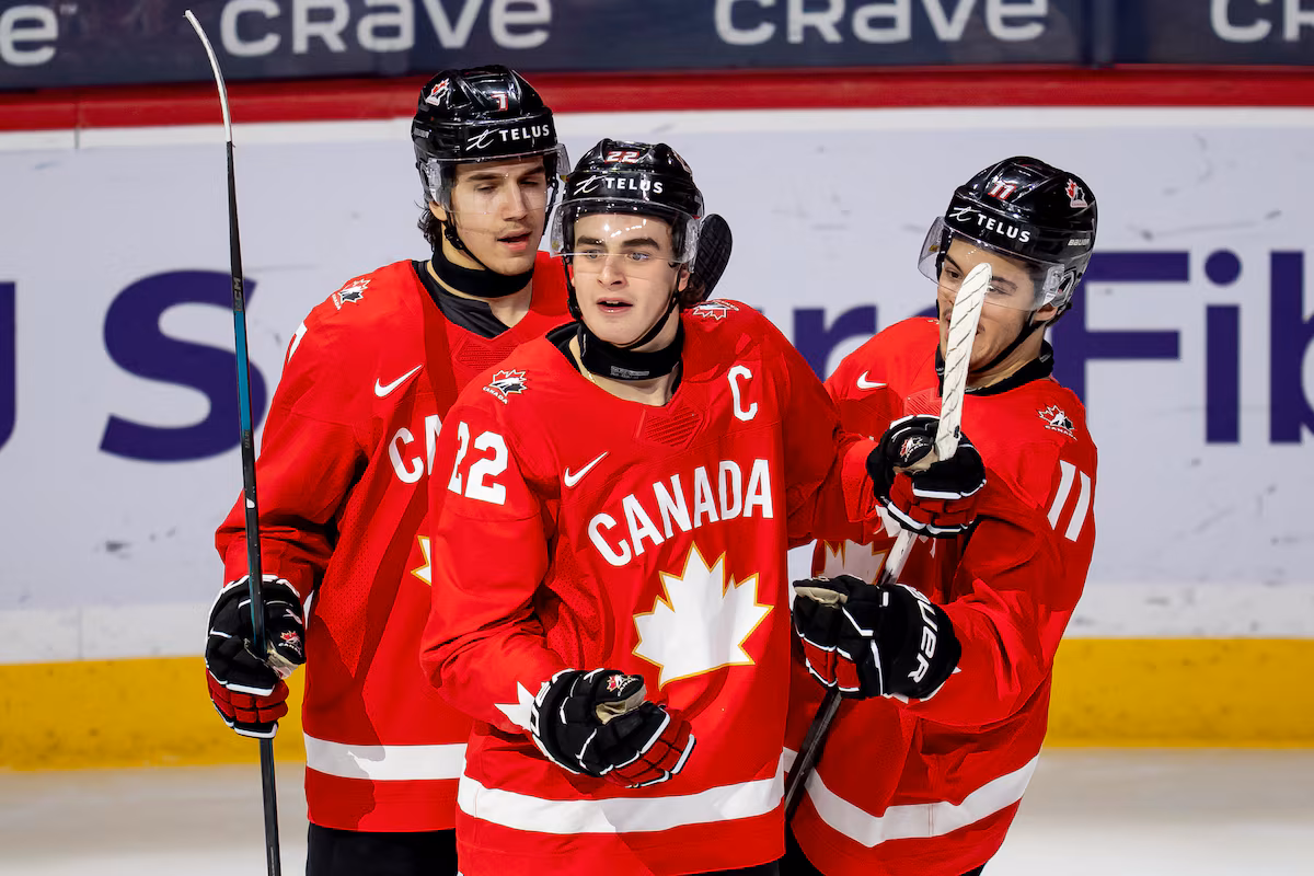 Le Canada domine la Finlande 6-3 pour une médaille de bronze au Championnat du monde de hockey junior