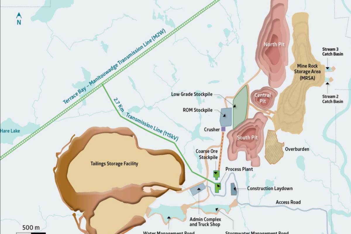 Le financement final est en cours pour la mine de cuivre et de palladium Marathon d'un milliard de dollars
