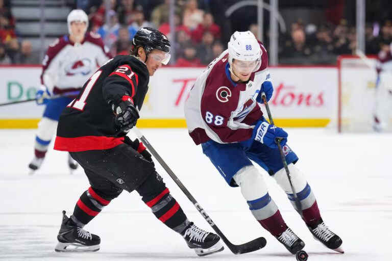 Le jeu énergique de Cousins ​​​​a aidé les Sénateurs à vaincre les meilleurs Avs de la ligue