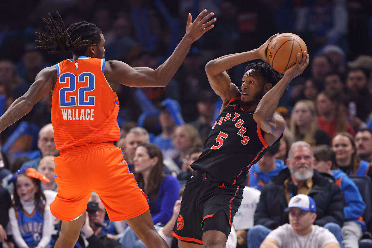 Les 23 points et 11 rebonds de Quickley mènent les Raptors devant le Thunder