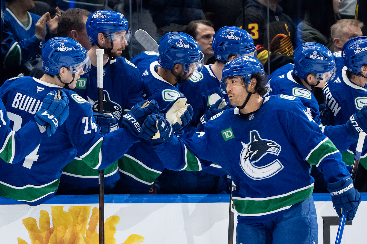 Les Canucks échangent l'ailier Kiefer Sherwood aux Sharks