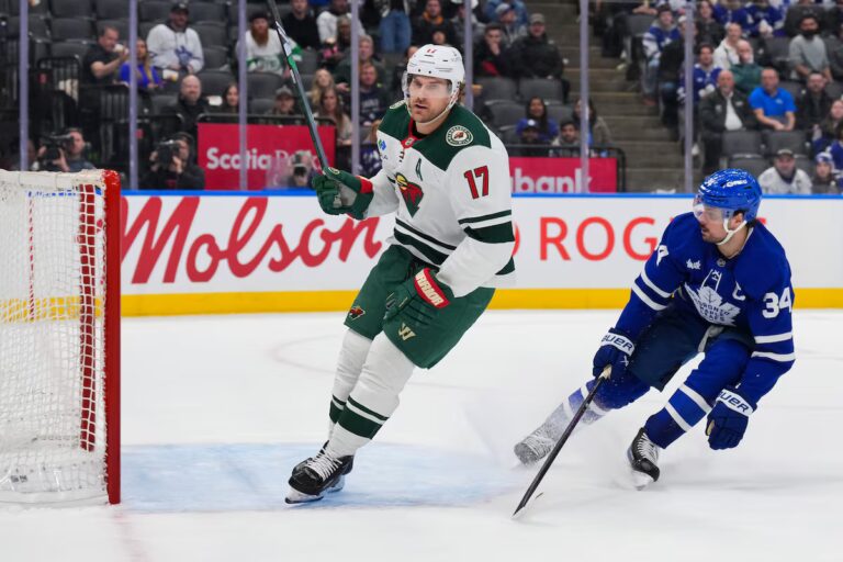 Les Maple Leafs tombent face au Wild 6-3