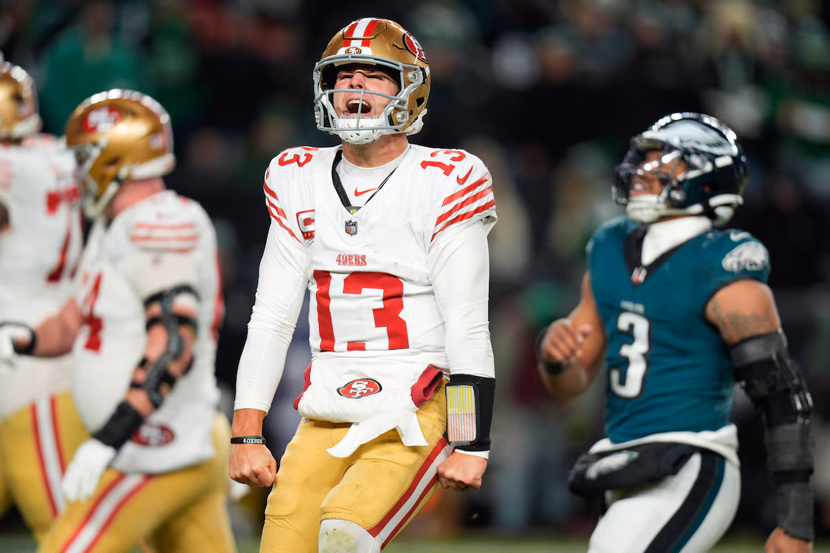 Purdy et les 49ers éliminent les Eagles, champions en titre du Super Bowl