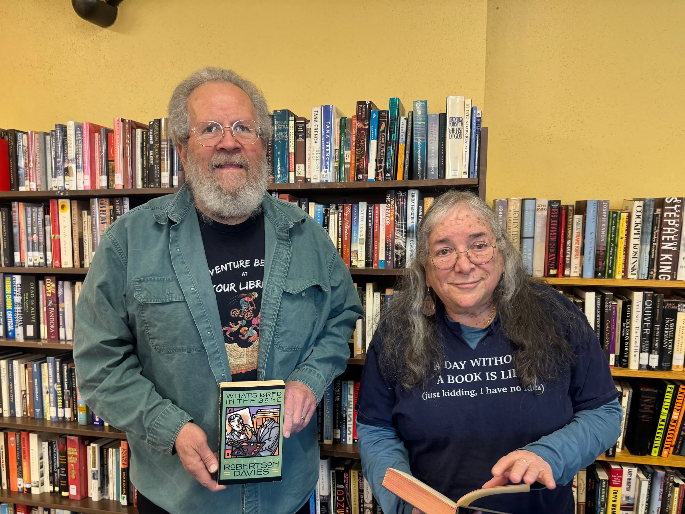 Mark et Robin Twery sont de super amis de la bibliothèque gratuite Fletcher