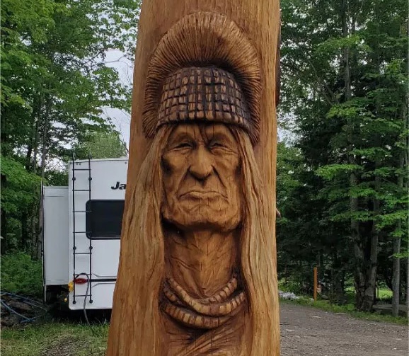 Un cadeau des Abénakis à Burlington restera dans les limbes