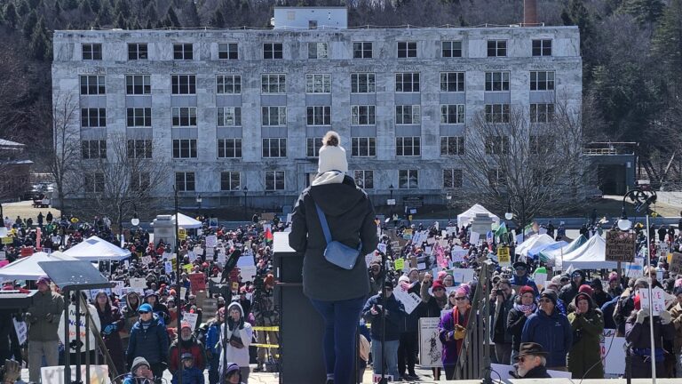 Diaporama : Les habitants du Vermont se rassemblent pour proclamer « Pas de rois »
