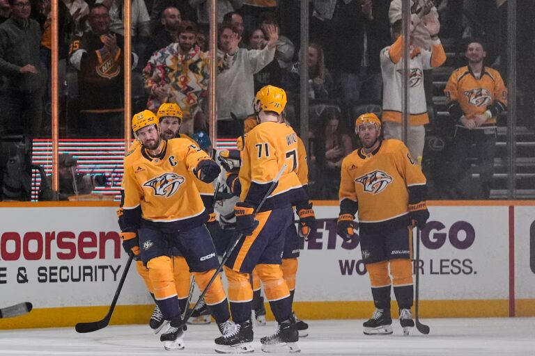 Du sous-sol de la LNH le 8 décembre à une place de wild card : la longue remontée des Predators