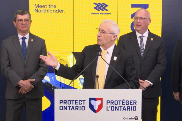 La province obtient l'achat d'une voie ferrée de 138 millions de dollars pour le Northlander