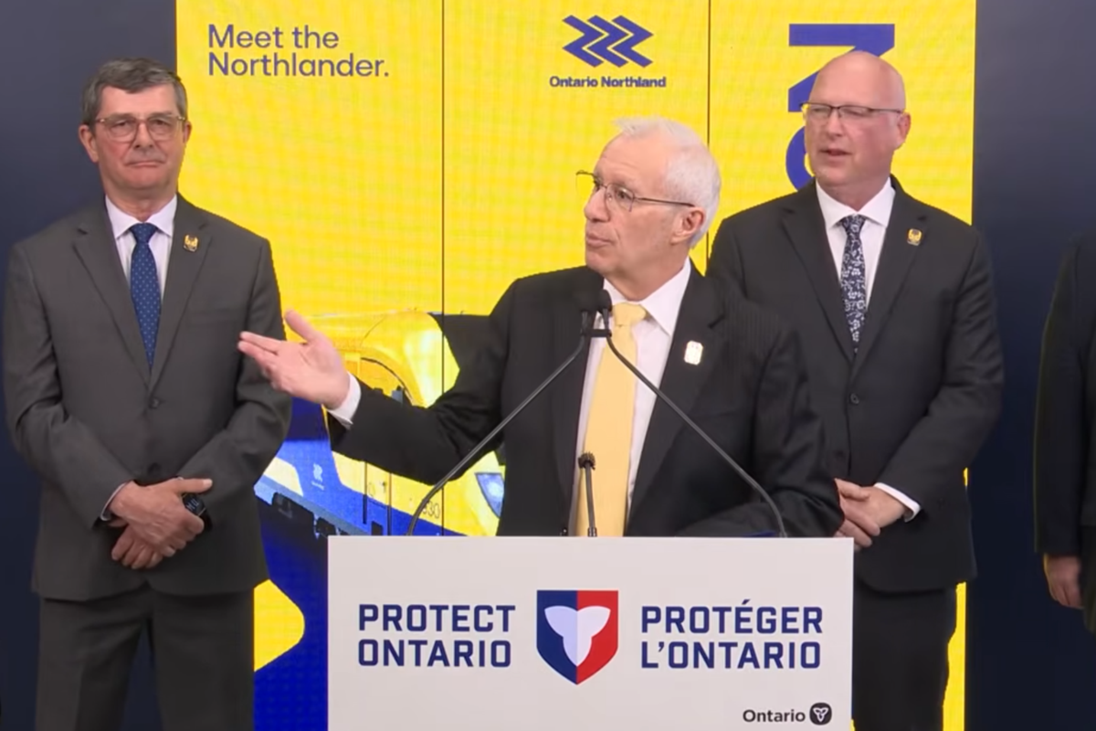 La province obtient l'achat d'une voie ferrée de 138 millions de dollars pour le Northlander