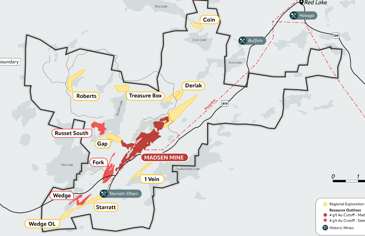 Le gisement Fork pourrait devenir le prochain front minier à la mine Madsen de Red Lake