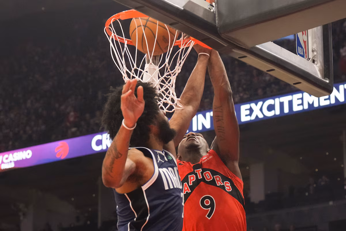 Les 31 points de Barrett, un sommet de la saison, mènent les Raptors devant les Mavericks