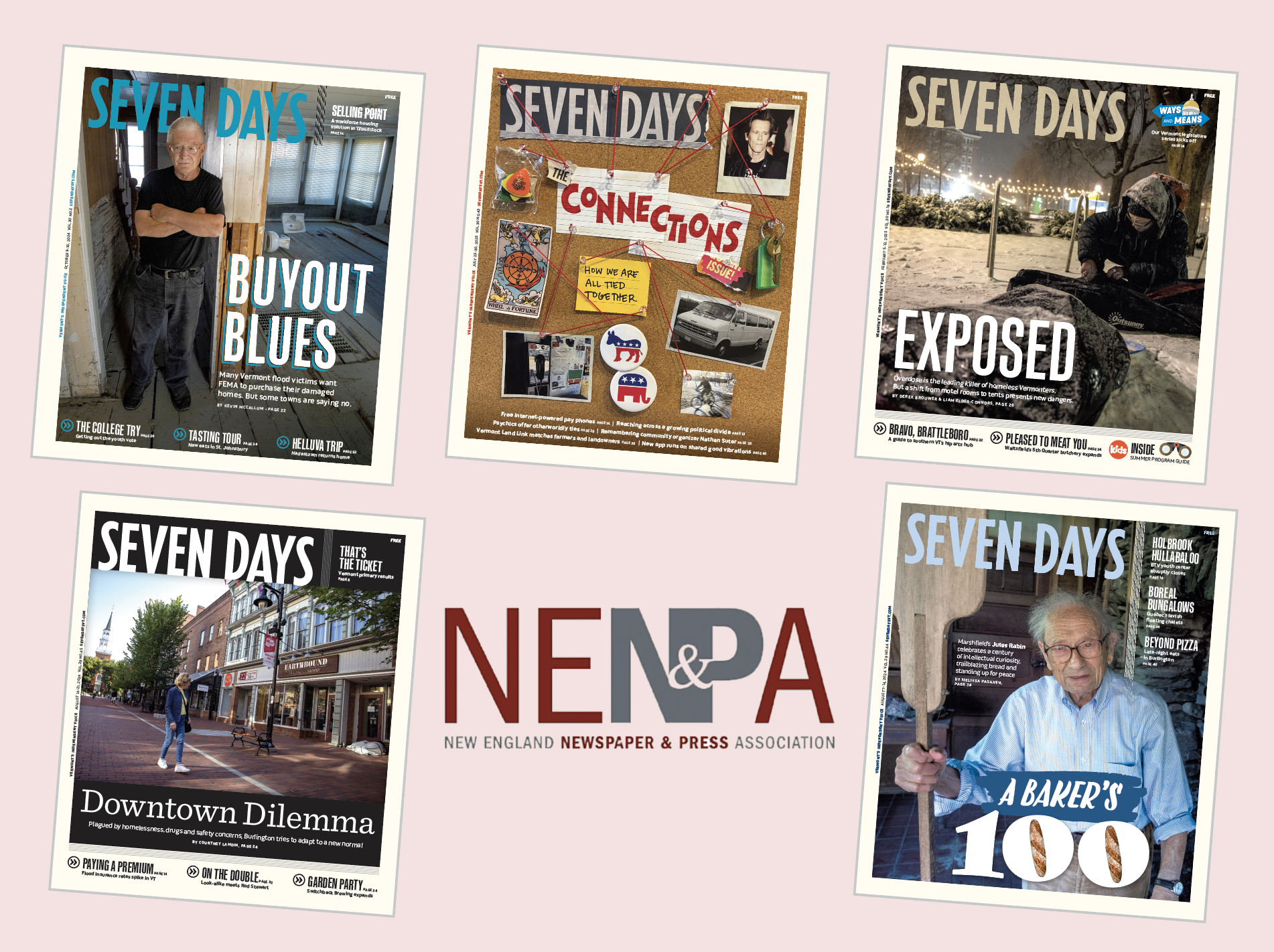 Seven Days reçoit 26 prix de première place à la convention NENPA 2026