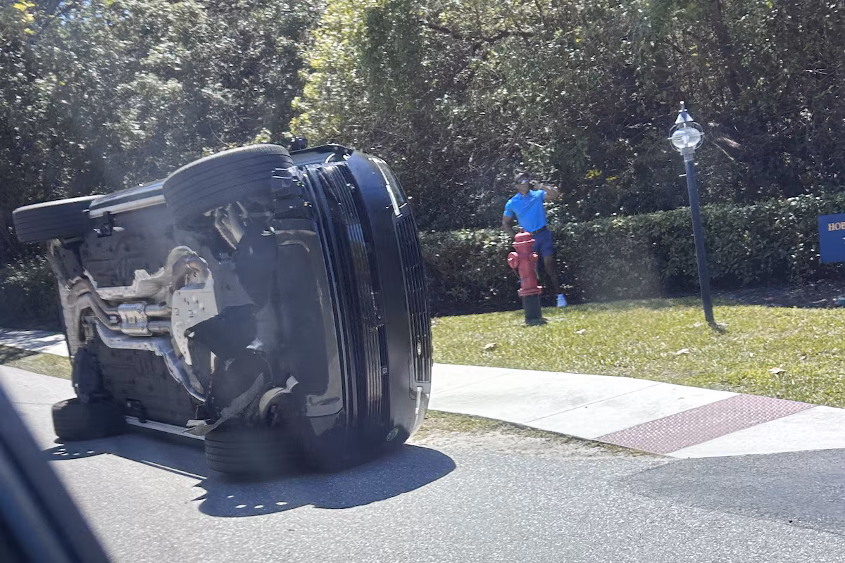 Tiger Woods arrêté pour suspicion de conduite en état d'ébriété après un accident en Floride