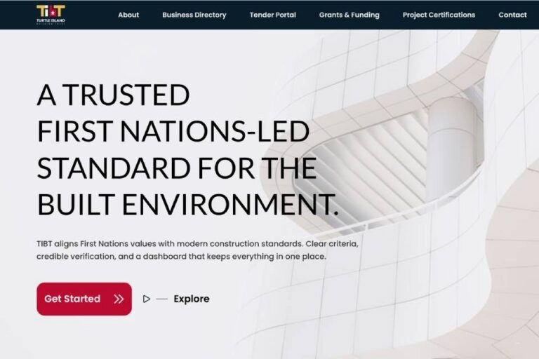 Une nouvelle plateforme d’approvisionnement autochtone vise à renforcer la confiance dans le secteur de la construction