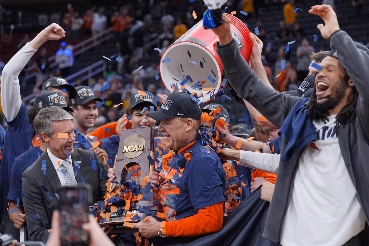 À la 39e année de sa carrière, Brad Underwood place l'Illinois au Final Four