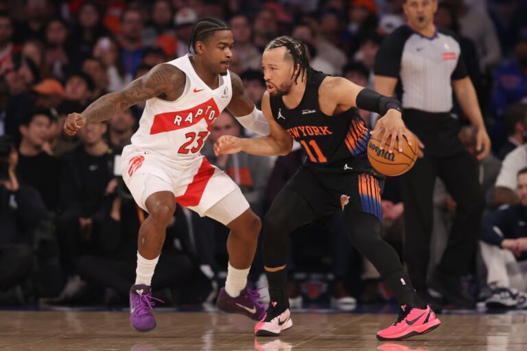 Brunson marque 29 points alors que les Knicks battent les Raptors 112-95