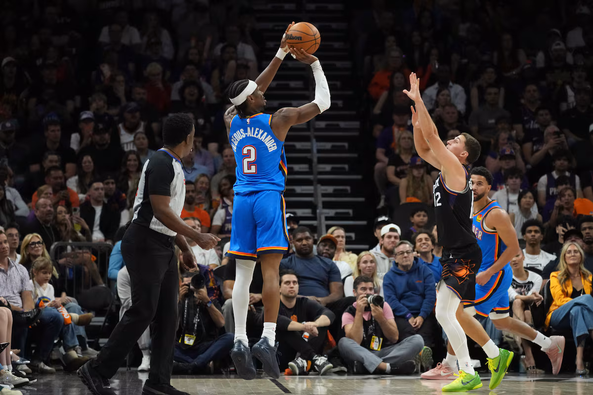 Gilgeous-Alexander en perd 31 alors que Thunder achève le balayage des Suns