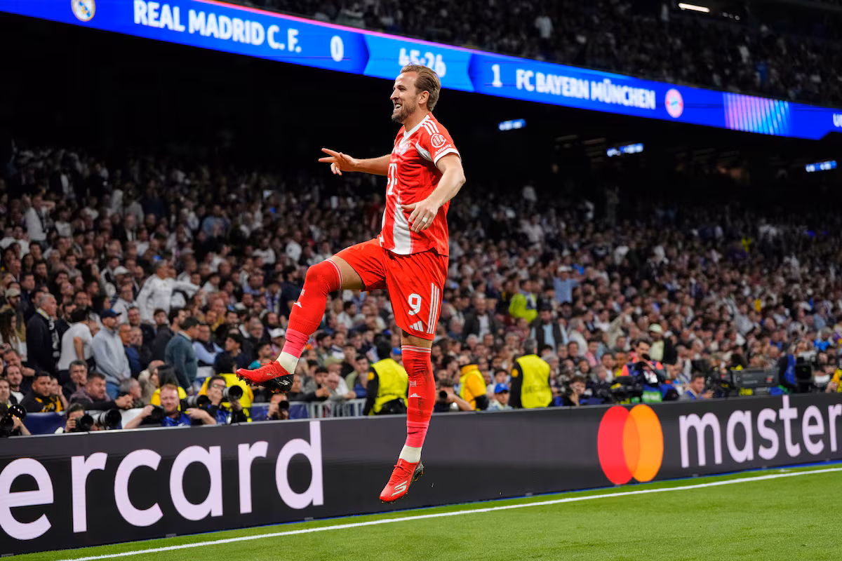 Harry Kane mène le Bayern à la victoire aller contre le Real Madrid en quarts de finale de la Ligue des champions