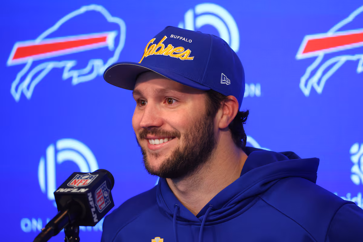 Le nouveau père Josh Allen veut gagner pour donner l'exemple à sa fille