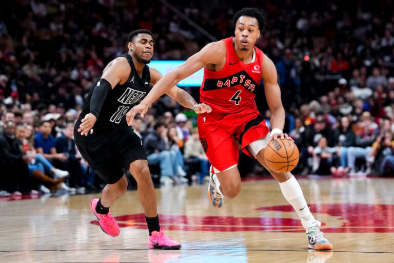 Le troisième triple-double de Barnes de la saison aide les Raptors à décrocher une place en séries éliminatoires