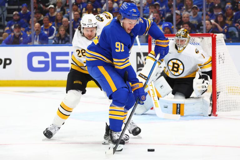 Les Sabres battent les Bruins lors du premier match des séries éliminatoires