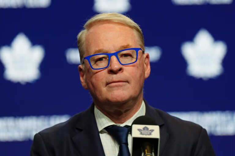 Les verticales sont devenues horizontales : Pelley tente d'expliquer la saison ratée des Leafs