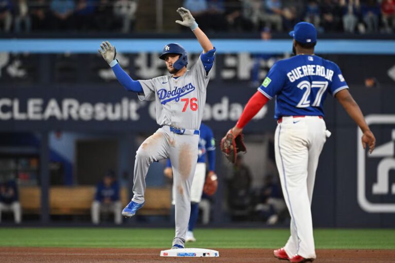 Un match d'occasions manquées pour les Blue Jays lors d'une défaite 4-1 contre les Dodgers