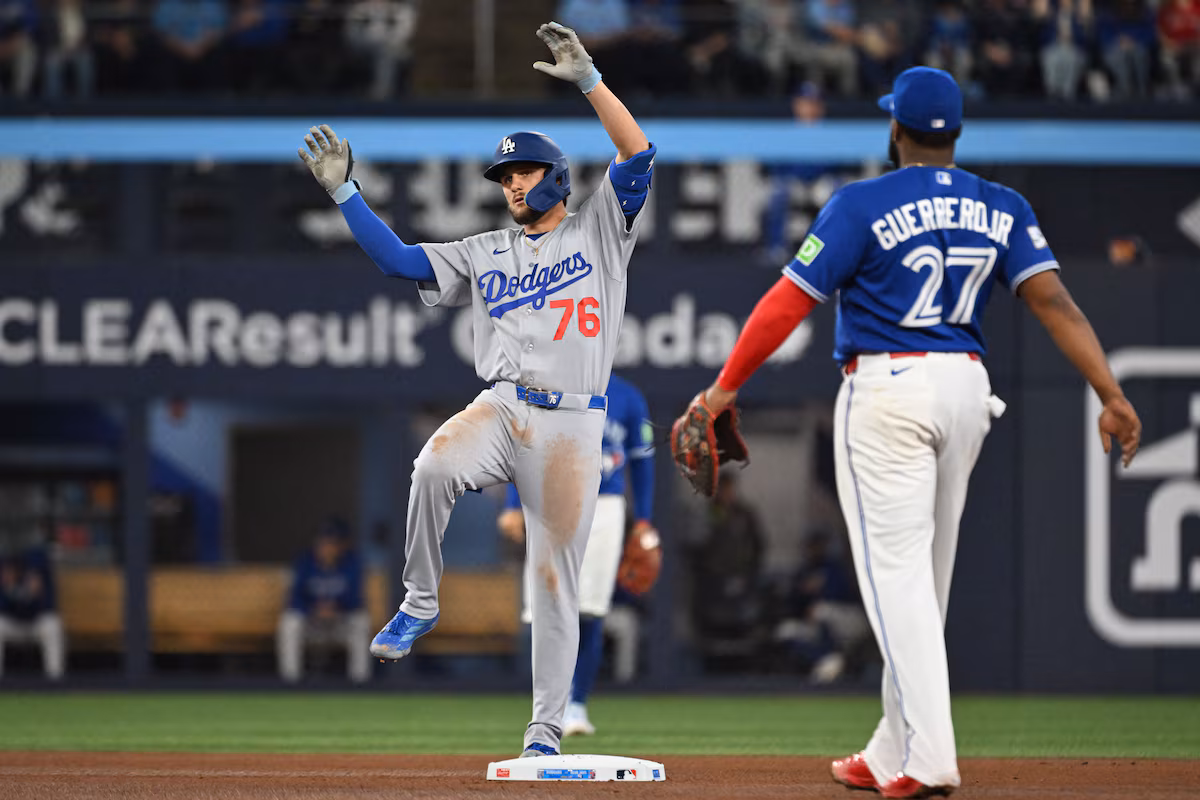 Un match d'occasions manquées pour les Blue Jays lors d'une défaite 4-1 contre les Dodgers