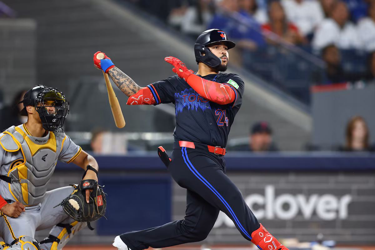 La recrue des Blue Jays Yohendrick Pinango profite au maximum de son premier aperçu des grands
