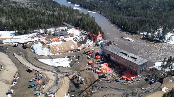 Le budget pour la reconstruction de la centrale de Kakabeka dépasse les 500 M$