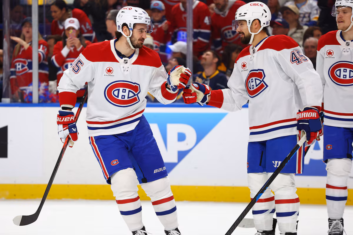 Les Canadiens battent les Sabres 6-3 alors que Buffalo se défait lors du cinquième match