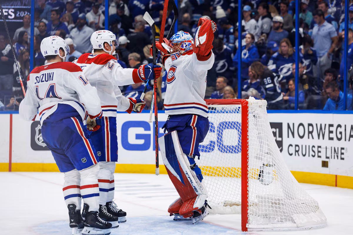Les Canadiens de Montréal battent Tampa Bay lors du septième match et se qualifient pour la deuxième ronde des séries éliminatoires de la LNH