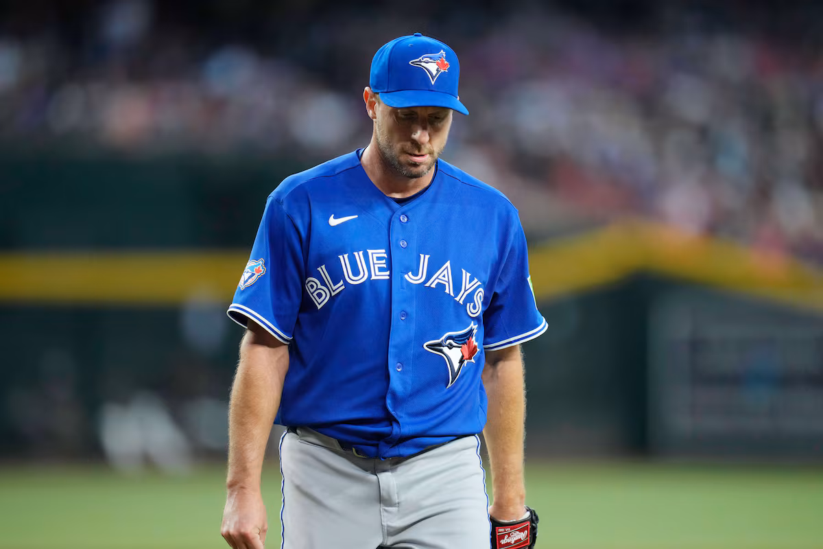 Max Scherzer organise une séance d'enclos alors que le vétéran des Jays travaille son dos à cause d'une tendinite à l'avant-bras
