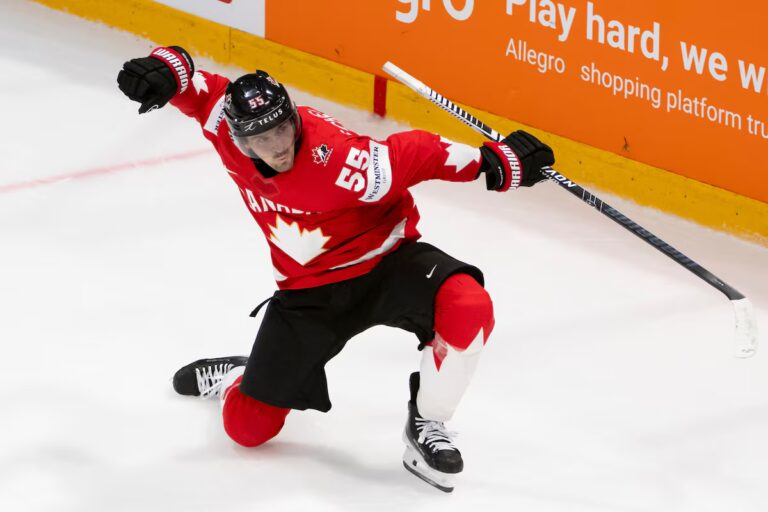 Scheifele réussit un tour du chapeau en prolongation alors que le Canada bat la Norvège au Championnat du monde